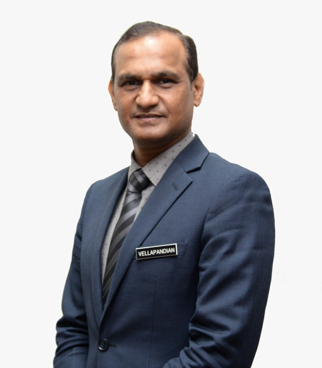 Portrait of Dr. Vellapandian Ponnusamy